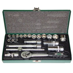 HONITON tools set 22 pcs. 3/8? 6-22 mm