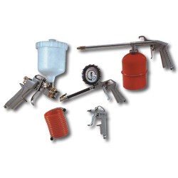 Spray gun kit, 5 pcs.